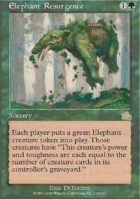 Elephant Resurgence [Prophecy] MTG Single Magic: The Gathering  | Multizone: Comics And Games