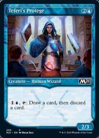 Teferi's Protege (Showcase) [Core Set 2021] MTG Single Magic: The Gathering  | Multizone: Comics And Games