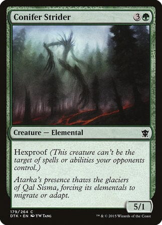 Conifer Strider [Dragons of Tarkir] MTG Single Magic: The Gathering  | Multizone: Comics And Games