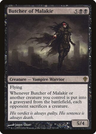 Butcher of Malakir [Worldwake] MTG Single Magic: The Gathering  | Multizone: Comics And Games