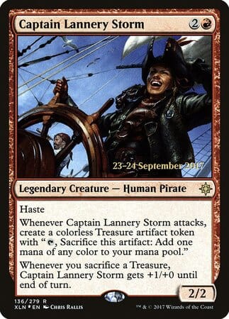 Captain Lannery Storm [Ixalan Promos] MTG Single Magic: The Gathering  | Multizone: Comics And Games