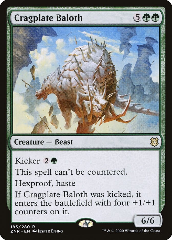 Cragplate Baloth [Zendikar Rising] MTG Single Magic: The Gathering  | Multizone: Comics And Games