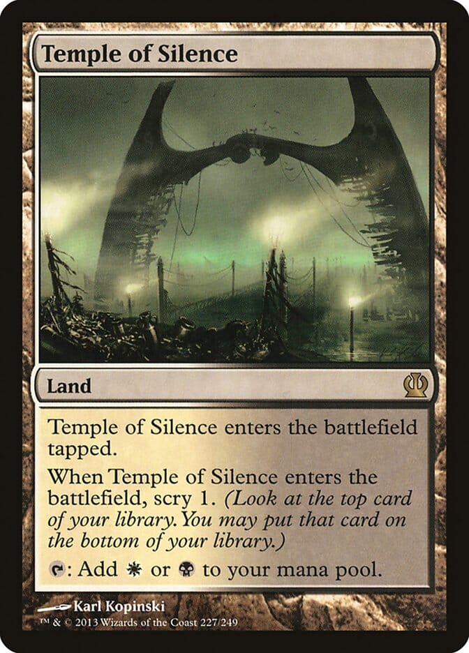 Temple of Silence [Theros] MTG Single Magic: The Gathering  | Multizone: Comics And Games