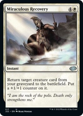 Miraculous Recovery [Jumpstart 2022] MTG Single Magic: The Gathering  | Multizone: Comics And Games