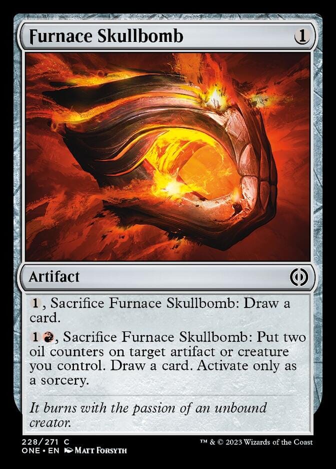 Furnace Skullbomb [Phyrexia: All Will Be One] MTG Single Magic: The Gathering  | Multizone: Comics And Games