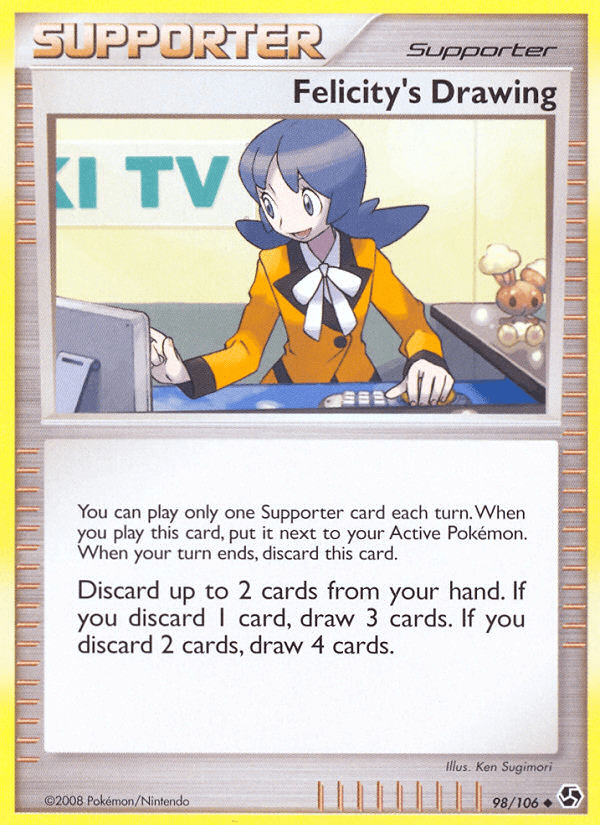 Felicity's Drawing (98/106) [Diamond & Pearl: Great Encounters] Pokemon Single Pokémon  | Multizone: Comics And Games