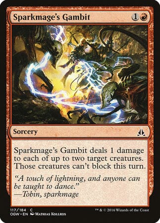 Sparkmage's Gambit [Oath of the Gatewatch] MTG Single Magic: The Gathering  | Multizone: Comics And Games