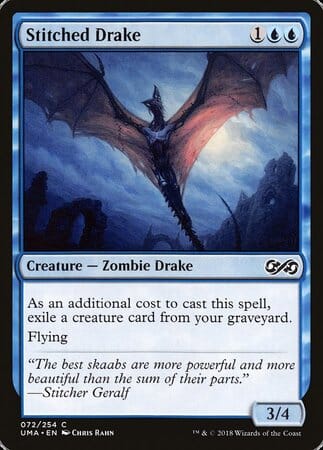 Stitched Drake [Ultimate Masters] MTG Single Magic: The Gathering  | Multizone: Comics And Games