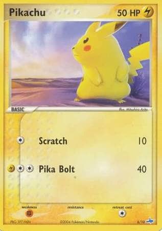 Pikachu (6/10) [EX: Trainer Kit - Latios] Pokemon Single Pokémon  | Multizone: Comics And Games