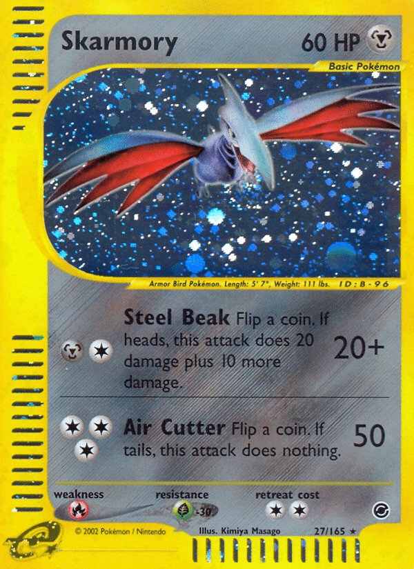 Skarmory (27/165) [Expedition: Base Set] Pokemon Single Pokémon  | Multizone: Comics And Games