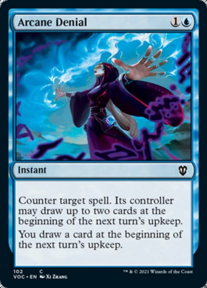 Arcane Denial [Innistrad: Crimson Vow Commander] MTG Single Magic: The Gathering  | Multizone: Comics And Games