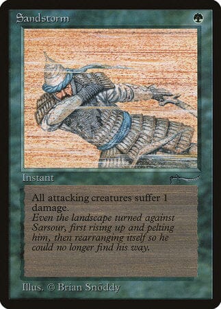 Sandstorm [Arabian Nights] MTG Single Magic: The Gathering  | Multizone: Comics And Games