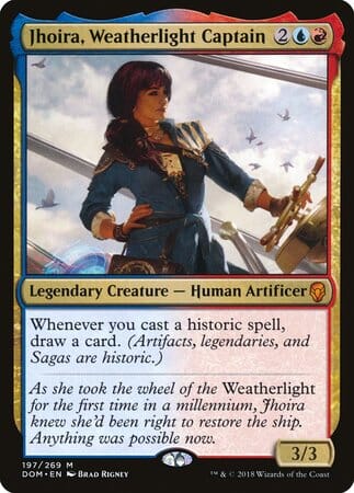 Jhoira, Weatherlight Captain [Dominaria] MTG Single Magic: The Gathering  | Multizone: Comics And Games