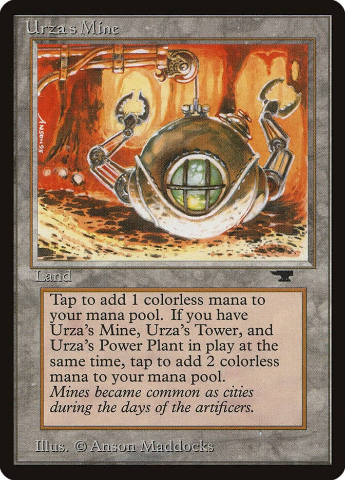 Urza's Mine (Orange Background) [Antiquities] MTG Single Magic: The Gathering  | Multizone: Comics And Games
