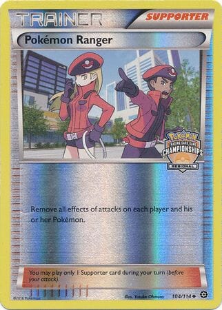 Pokemon Ranger (104/114) (Championship Promo) [XY: Steam Siege] Pokemon Single Pokémon  | Multizone: Comics And Games