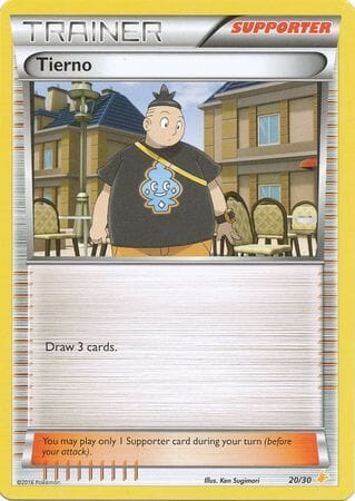Tierno (20/30) [XY: Trainer Kit 3 - Pikachu Libre] Pokemon Single Pokémon  | Multizone: Comics And Games