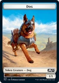 Dog // Griffin Double-sided Token [Core Set 2021 Tokens] MTG Single Magic: The Gathering  | Multizone: Comics And Games