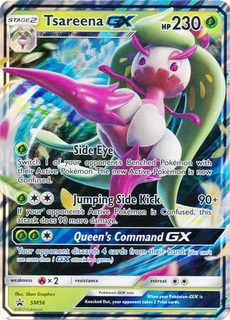 Tsareena GX (SM56) (Jumbo Card) [Sun & Moon: Black Star Promos] Pokemon Single Pokémon  | Multizone: Comics And Games