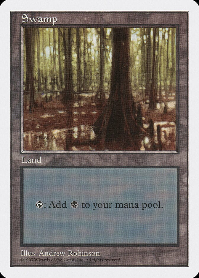 Swamp (439) [Fifth Edition] MTG Single Magic: The Gathering  | Multizone: Comics And Games