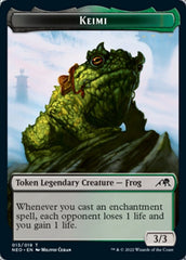 Spirit (002) // Keimi Double-sided Token [Kamigawa: Neon Dynasty Tokens] MTG Single Magic: The Gathering  | Multizone: Comics And Games