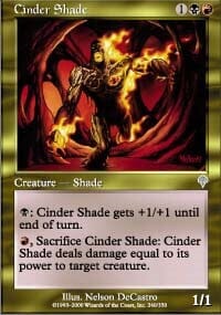 Cinder Shade [Invasion] MTG Single Magic: The Gathering  | Multizone: Comics And Games