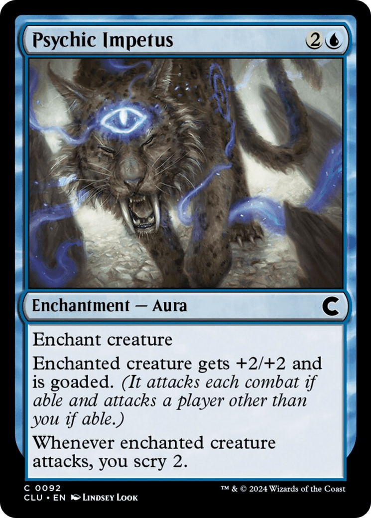 Psychic Impetus [Ravnica: Clue Edition] MTG Single Magic: The Gathering  | Multizone: Comics And Games
