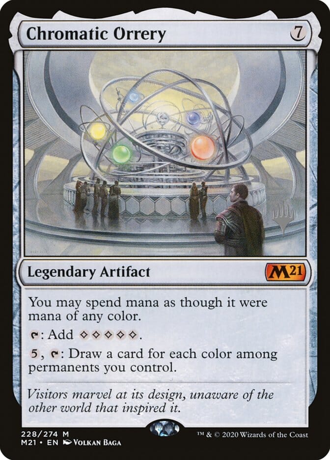 Chromatic Orrery (Promo Pack) [Core Set 2021 Promos] MTG Single Magic: The Gathering  | Multizone: Comics And Games