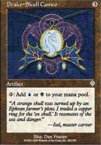 Drake-Skull Cameo [Invasion] MTG Single Magic: The Gathering  | Multizone: Comics And Games