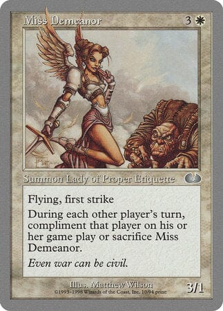 Miss Demeanor [Unglued] MTG Single Magic: The Gathering  | Multizone: Comics And Games