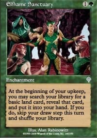 Elfhame Sanctuary [Invasion] MTG Single Magic: The Gathering  | Multizone: Comics And Games
