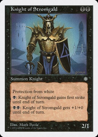 Knight of Stromgald [Anthologies] MTG Single Magic: The Gathering  | Multizone: Comics And Games