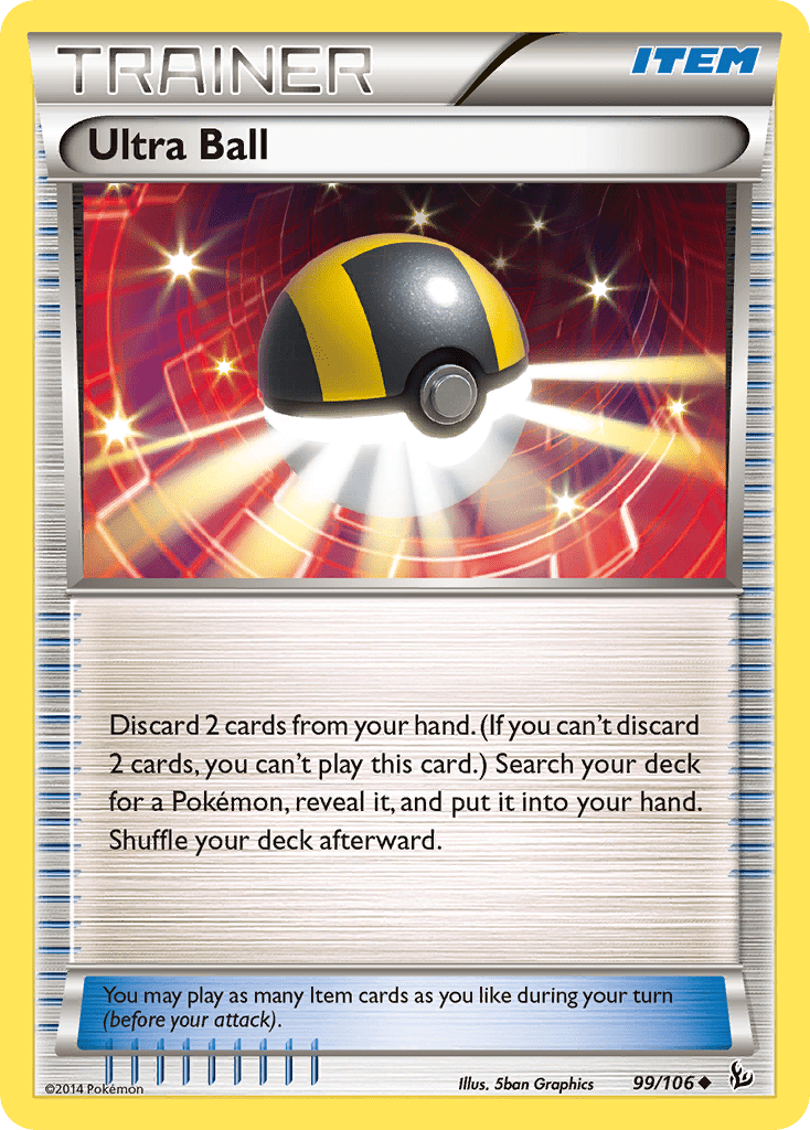 Ultra Ball (99/106) [XY: Flashfire] Pokemon Single Pokémon  | Multizone: Comics And Games