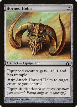 Horned Helm [Fifth Dawn] MTG Single Magic: The Gathering  | Multizone: Comics And Games