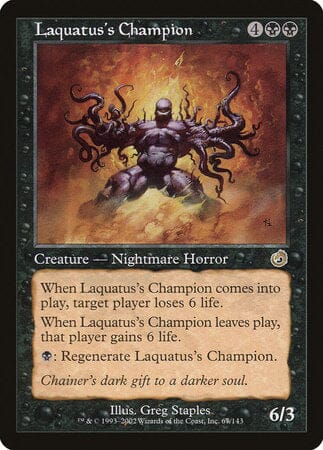 Laquatus's Champion [Torment] MTG Single Magic: The Gathering  | Multizone: Comics And Games