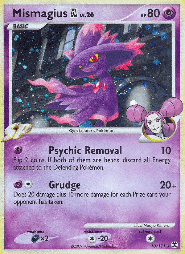 Mismagius GL (10/111) [Platinum: Rising Rivals] Pokemon Single Pokémon  | Multizone: Comics And Games