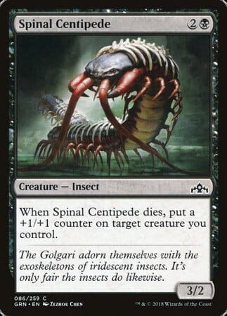 Spinal Centipede [Guilds of Ravnica] MTG Single Magic: The Gathering  | Multizone: Comics And Games