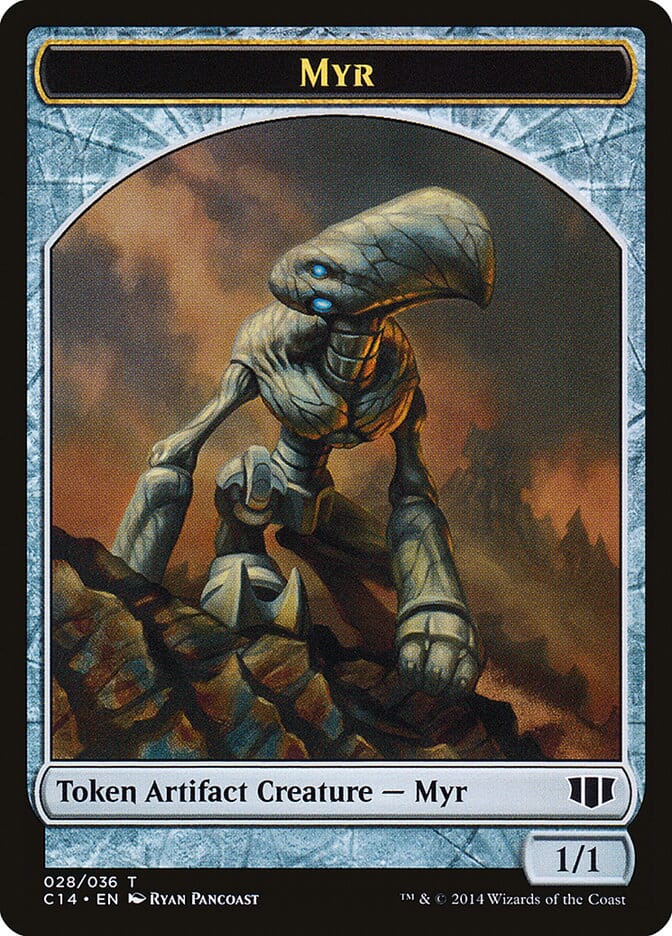 Myr // Pentavite Double-sided Token [Commander 2014 Tokens] MTG Single Magic: The Gathering  | Multizone: Comics And Games