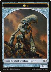 Myr // Pentavite Double-sided Token [Commander 2014 Tokens] MTG Single Magic: The Gathering  | Multizone: Comics And Games