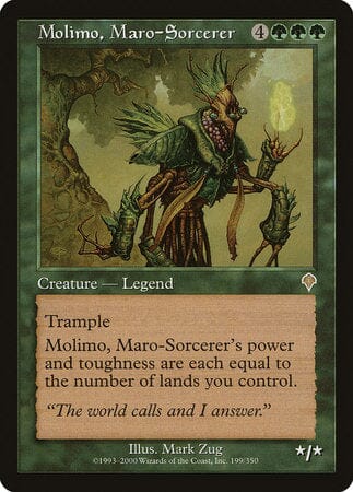 Molimo, Maro-Sorcerer [Invasion] MTG Single Magic: The Gathering  | Multizone: Comics And Games