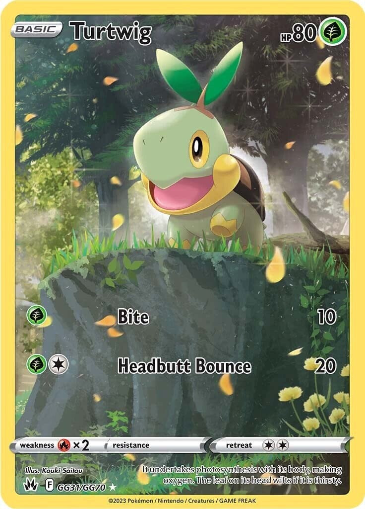 Turtwig (GG31/GG70) [Sword & Shield: Crown Zenith] Pokemon Single Pokémon  | Multizone: Comics And Games
