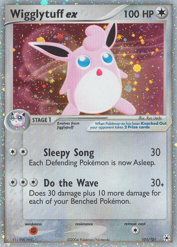 Wigglytuff ex (101/101) [EX: Hidden Legends] Pokemon Single Pokémon  | Multizone: Comics And Games