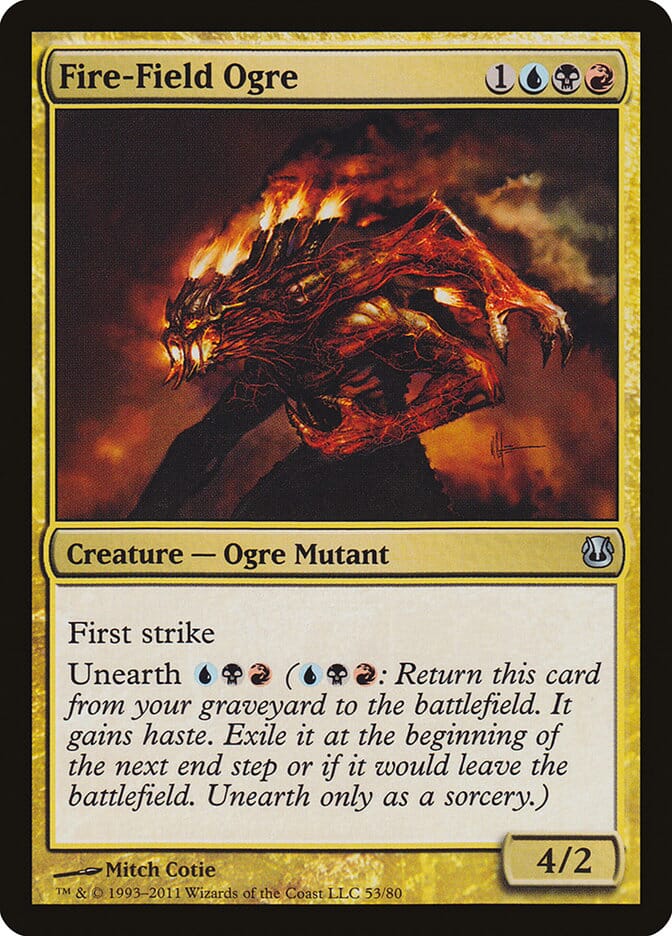 Fire-Field Ogre [Duel Decks: Ajani vs. Nicol Bolas] MTG Single Magic: The Gathering  | Multizone: Comics And Games
