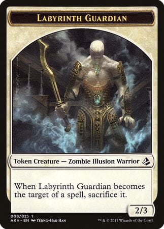 Labyrinth Guardian Token [Amonkhet Tokens] MTG Single Magic: The Gathering  | Multizone: Comics And Games