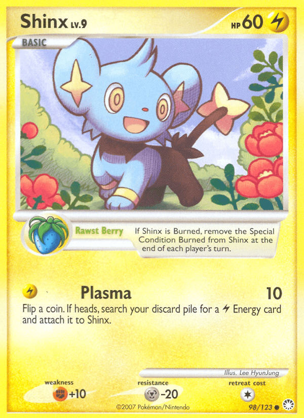 Shinx (98/123) [Diamond & Pearl: Mysterious Treasures] Pokemon Single Pokémon  | Multizone: Comics And Games