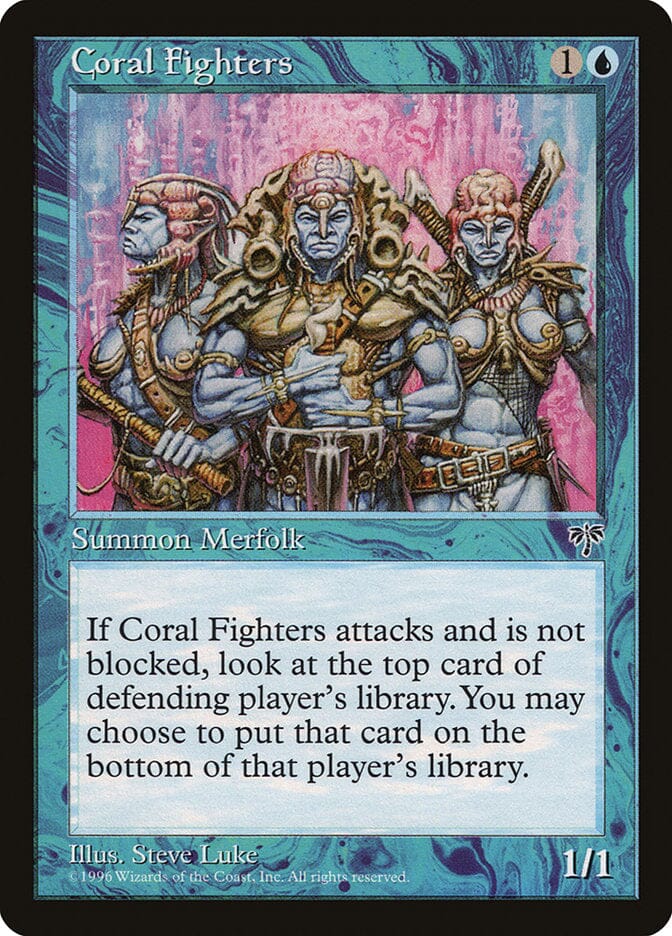 Coral Fighters [Mirage] MTG Single Magic: The Gathering  | Multizone: Comics And Games