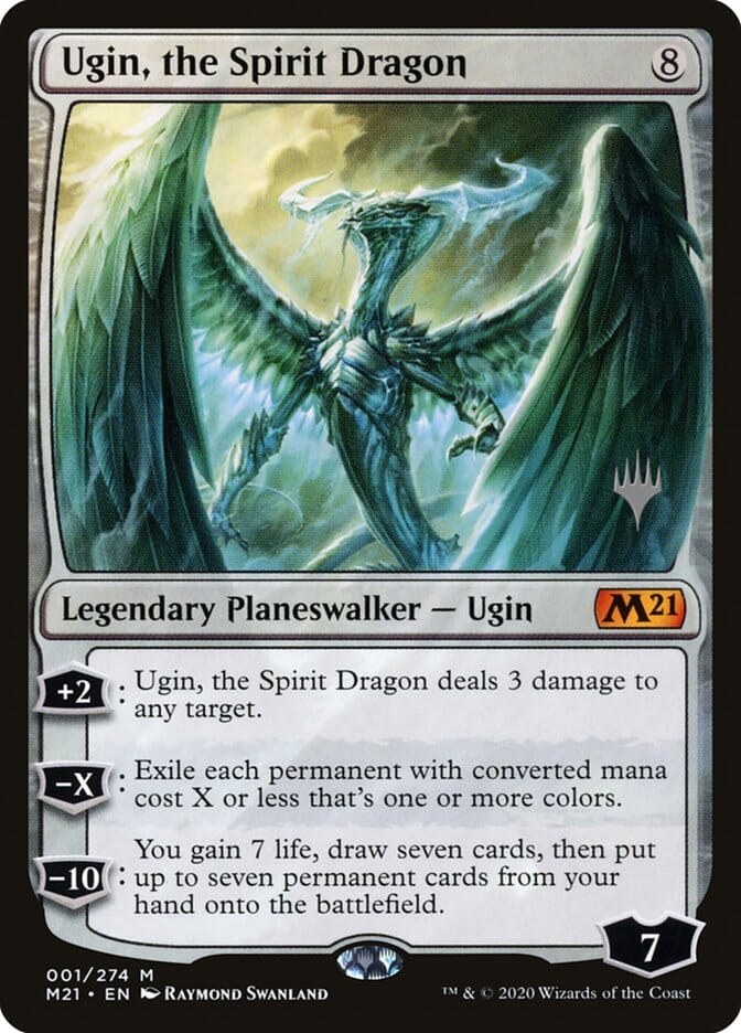 Ugin, the Spirit Dragon (Promo Pack) [Core Set 2021 Promos] MTG Single Magic: The Gathering  | Multizone: Comics And Games