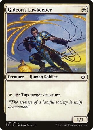 Gideon's Lawkeeper [Archenemy: Nicol Bolas] MTG Single Magic: The Gathering  | Multizone: Comics And Games