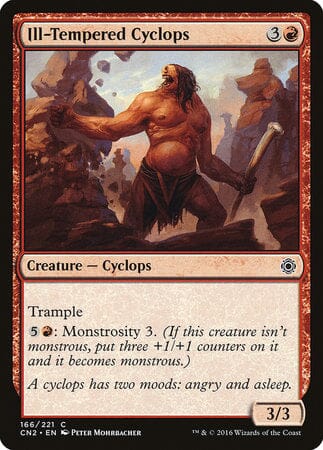 Ill-Tempered Cyclops [Conspiracy: Take the Crown] MTG Single Magic: The Gathering  | Multizone: Comics And Games