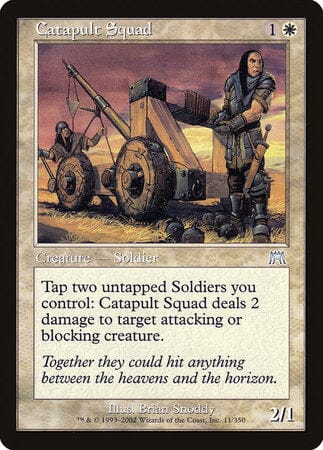 Catapult Squad [Onslaught] MTG Single Magic: The Gathering  | Multizone: Comics And Games