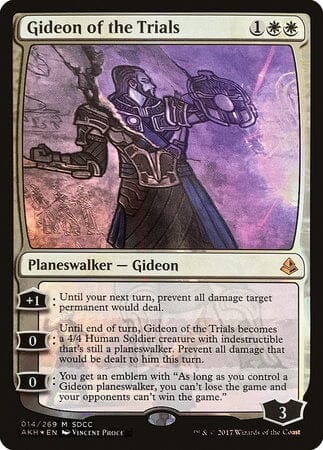 Gideon of the Trials (SDCC 2017 EXCLUSIVE) [San Diego Comic-Con 2017] MTG Single Magic: The Gathering  | Multizone: Comics And Games